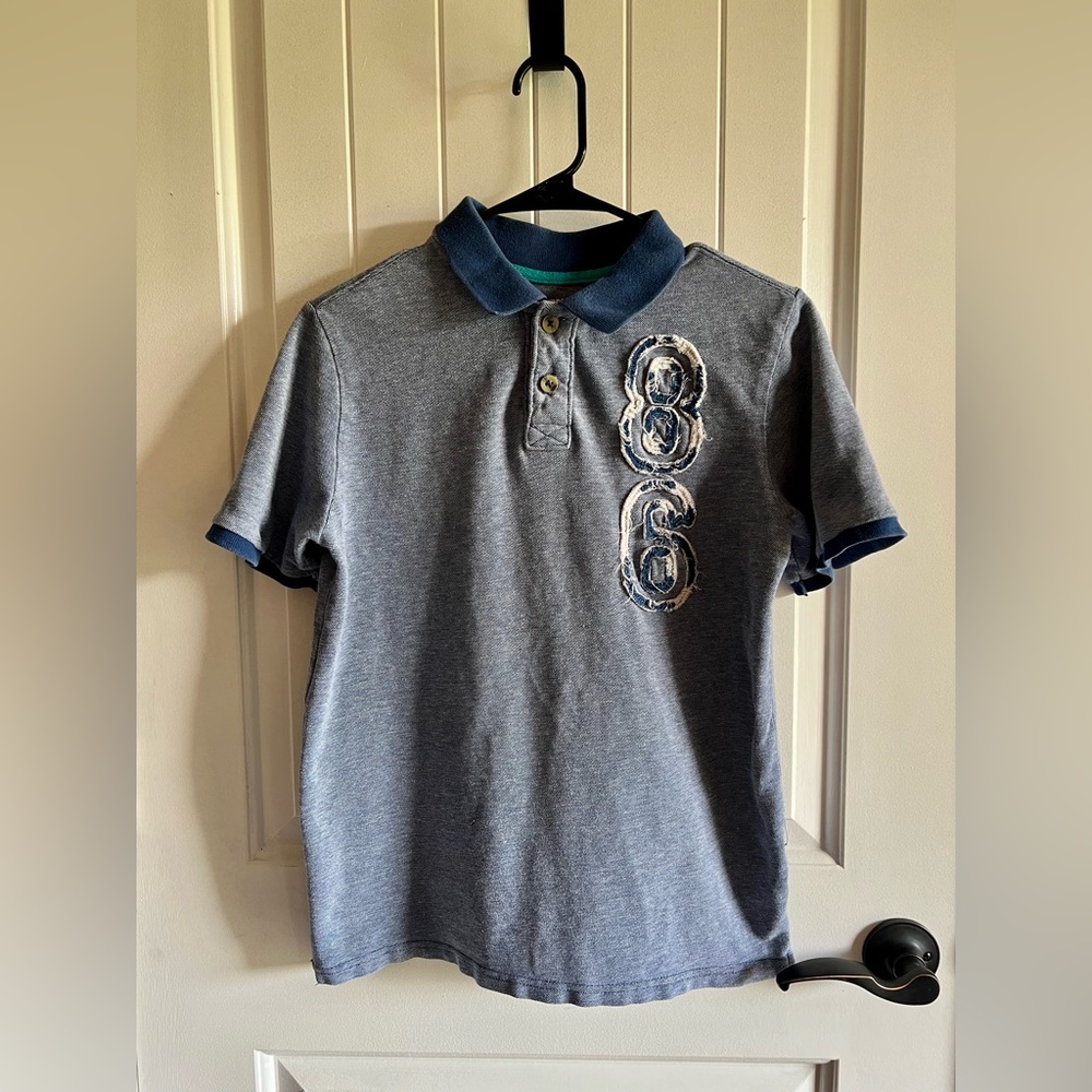 Arizona Jean Co. Blue Shirt With Collar
